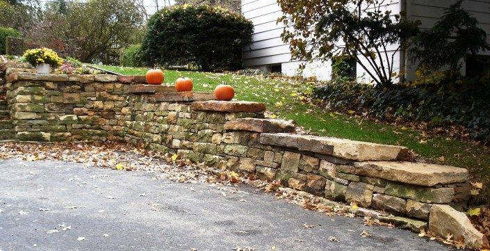 stone wall building techniques