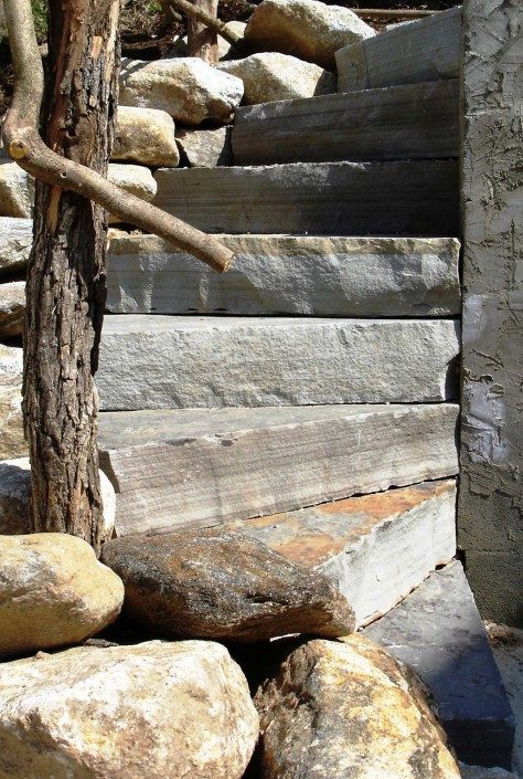 Sandstone Spiral Steps, North Carolina 2008