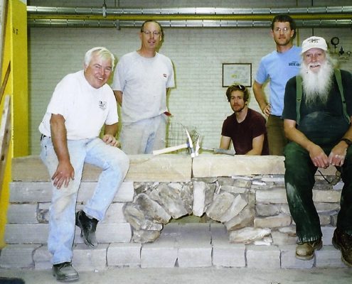 Dry stone walling courses & workshops in Asheville, NC