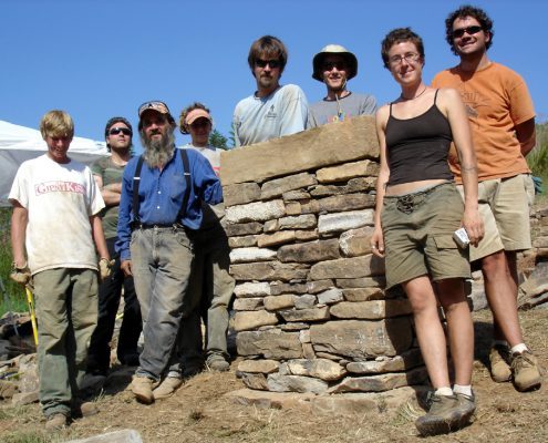 Dry stone walling courses & workshops in Weaverville, NC
