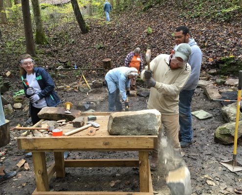 Dry stone walling courses & workshops in Pine Mountain, Kentucky
