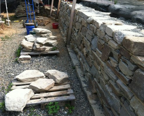 Dry stone walling courses & workshops in Burnsville, NC