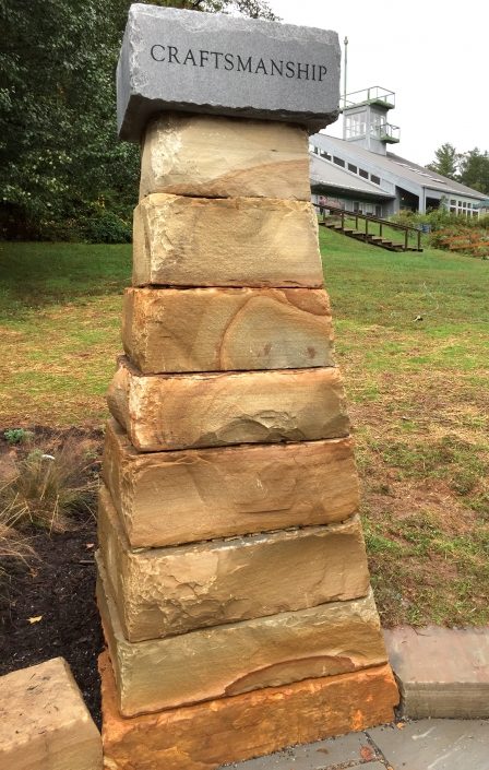 Sandstone and Granite Column, North Carolina 2017