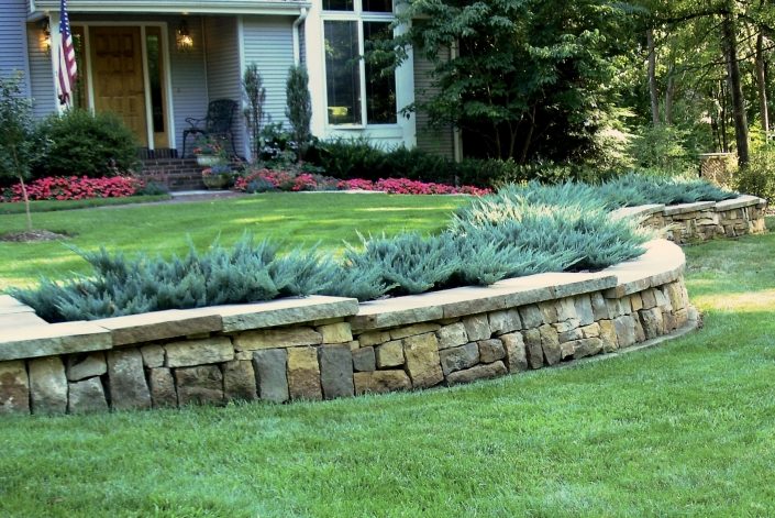 Sandstone Sitting Wall, Pennsylvania 2004