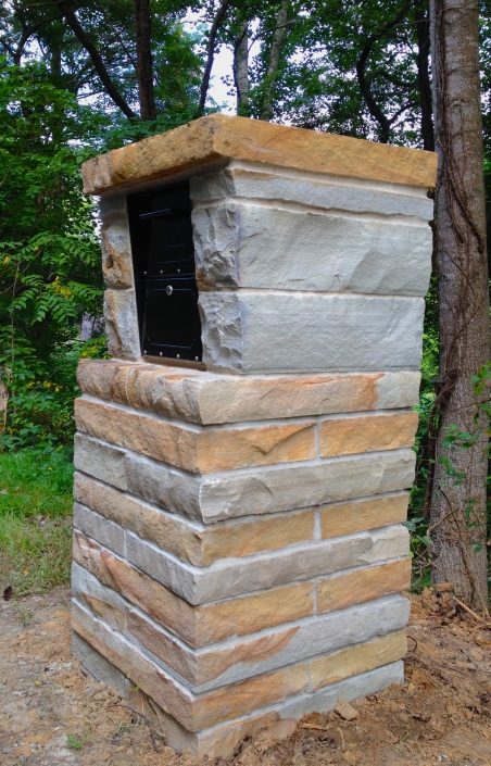 Sandstone Mailbox, North Carolina 2016