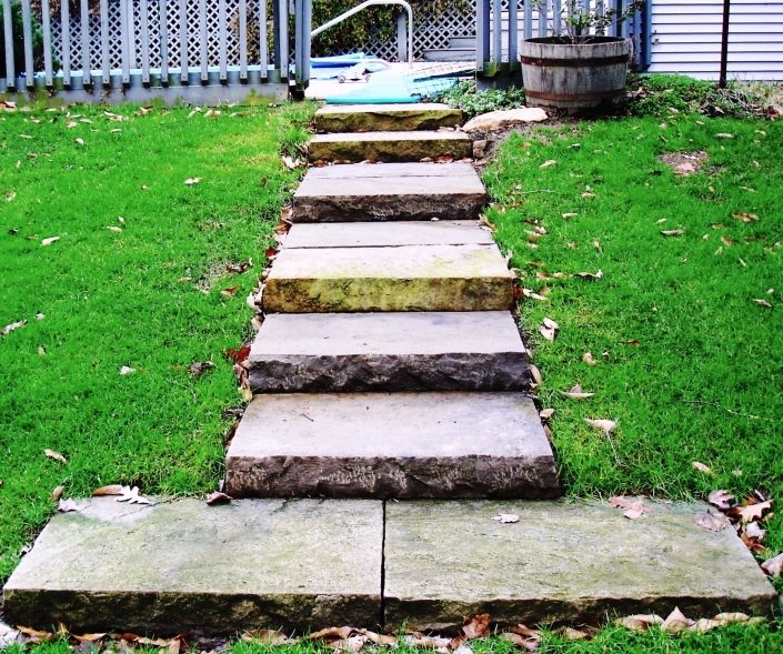 Sandstone Steps with Landing, Pennsylvania 2004