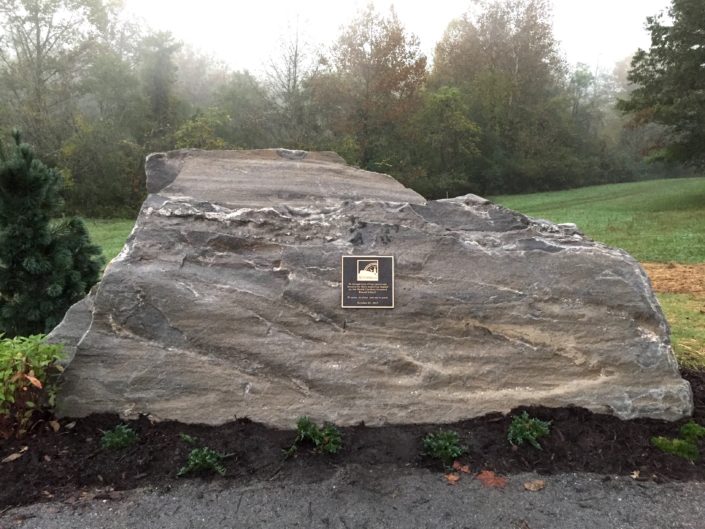 Granite Boulder Landscape Feature