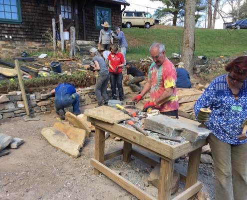 Stone Landscaping Workshop, North Carolina 2017 Stone Landscaping Workshop