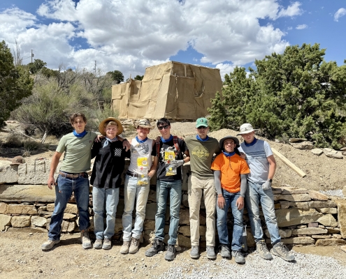 Stone Retaining Wall Workshop New Mexico 2025 Stone Landscape workshop New Mexico 2025
